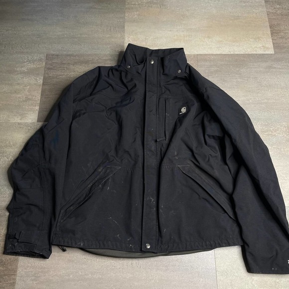 SOLD Carhartt Rain Jacket Mens XL - Picture 1 of 4